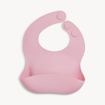 Magnetic Silicone Bib Nursery Pink - Magnetic Me