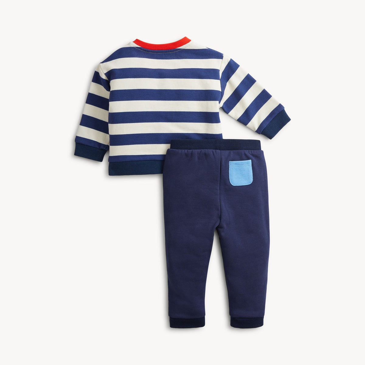 Magnetic Sweatsuit Navy Stripes - Magnetic Me