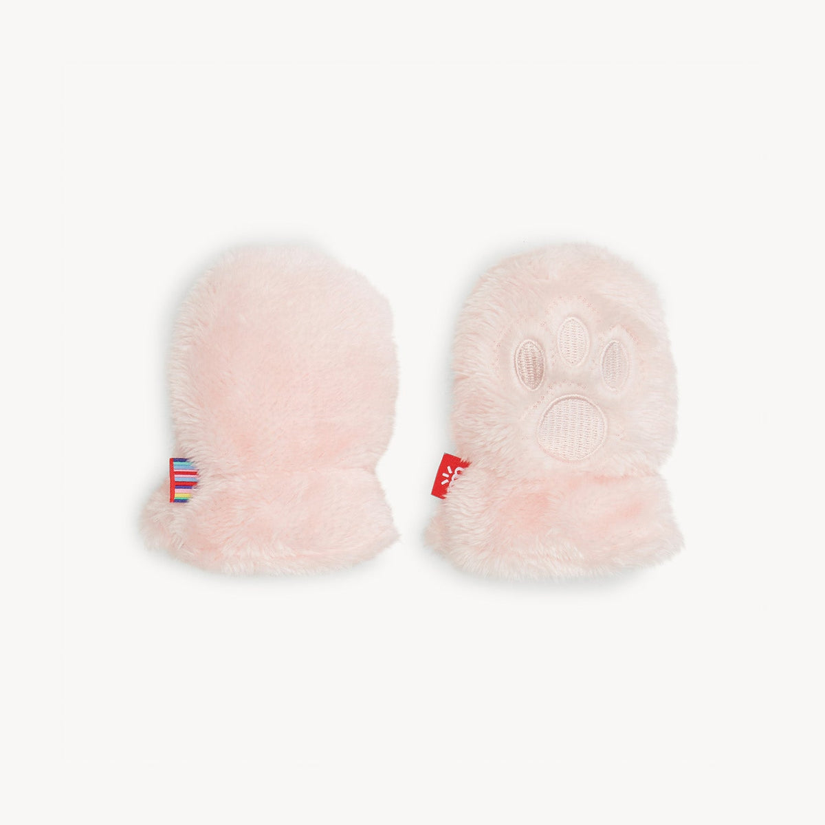 Magnetic Bear Mittens Pink Blossom - Magnetic Me