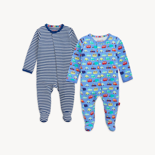 Magnetic 2-Pack Footie  - Magnetic Me