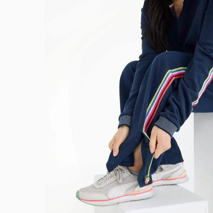 Women's Magnetic Track Pant Navy - Magnetic Me