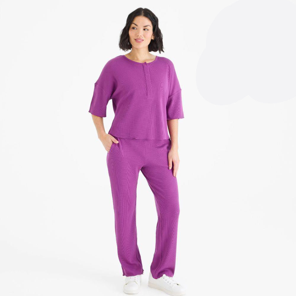 Women's Magnetic Signature PJ Set Elderberry - Magnetic Me