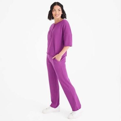 Women's Magnetic Signature PJ Set Elderberry - Magnetic Me