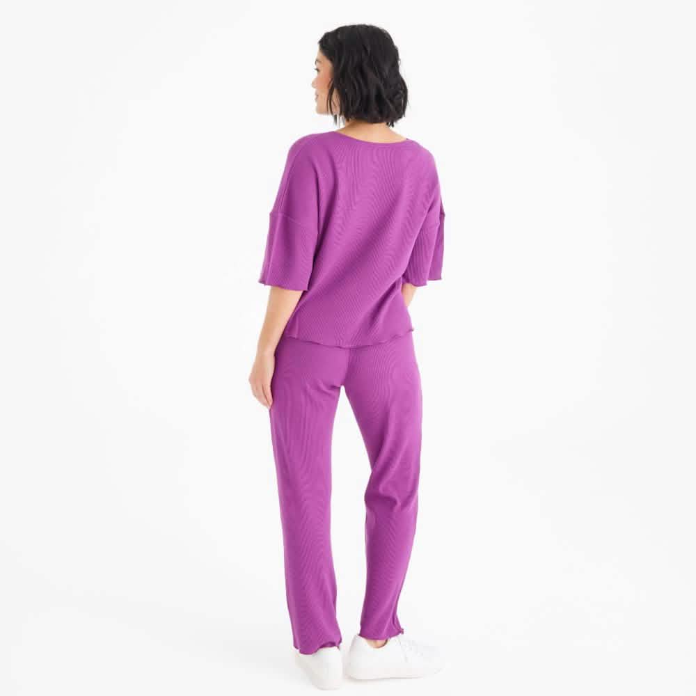 Women's Magnetic Signature PJ Set Elderberry - Magnetic Me