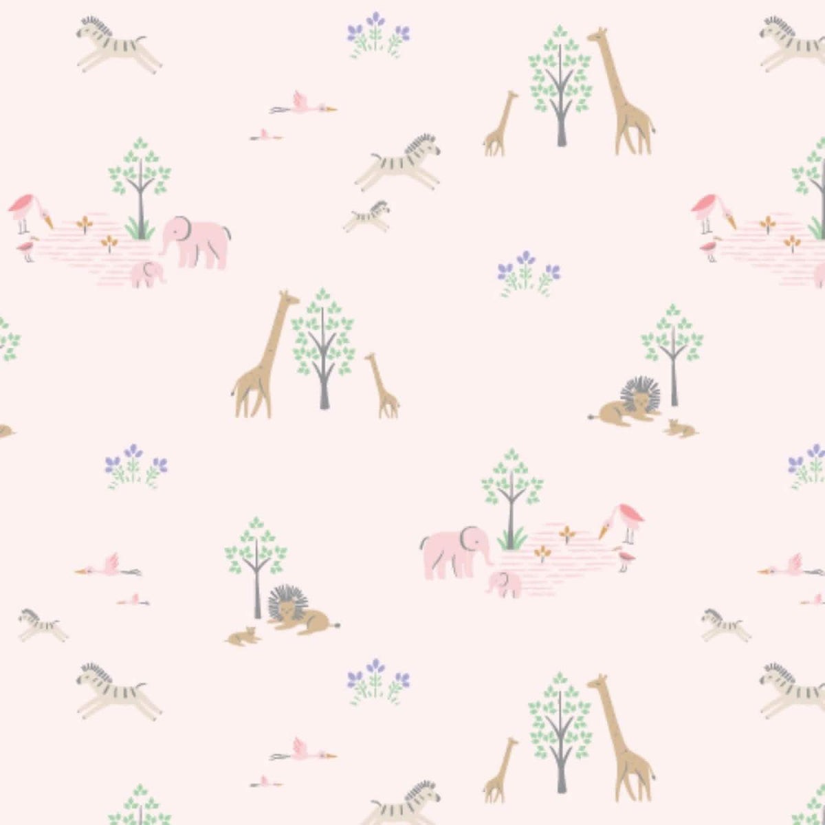 Magnetic Gown & Hat Set with Ruffle Pink Serene Safari - Magnetic Me
