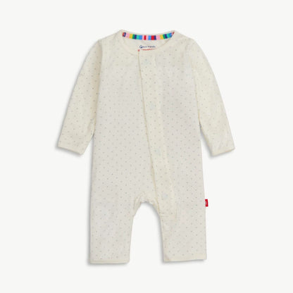 Magnetic Coverall Pin Dot Cream - Magnetic Me
