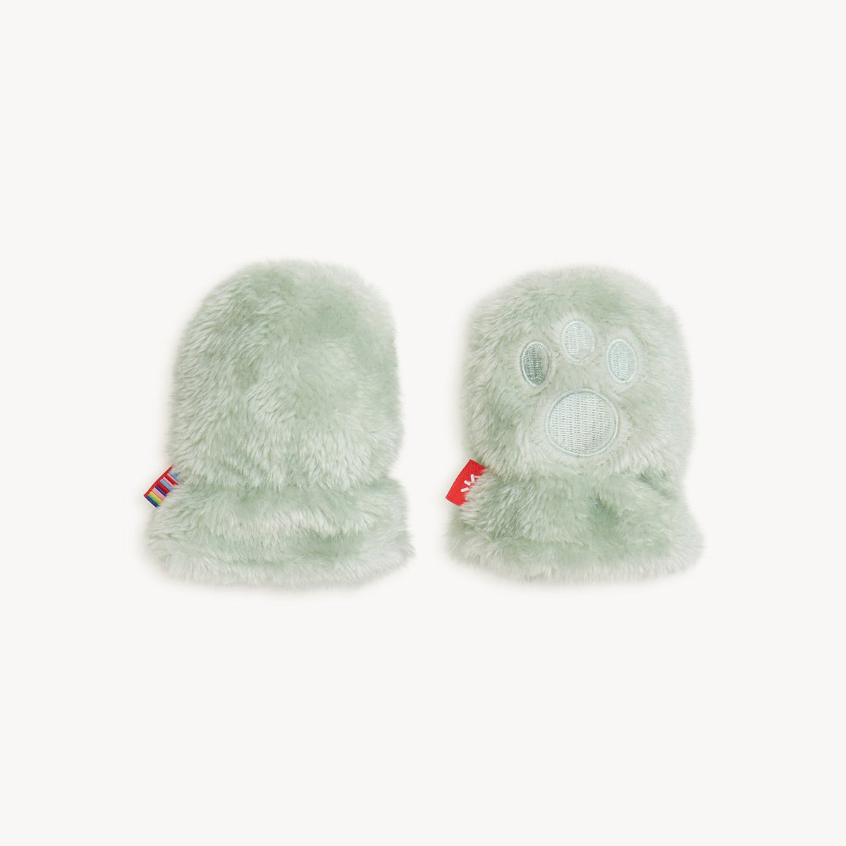 Magnetic Bear Mittens Soft Spruce - Magnetic Me