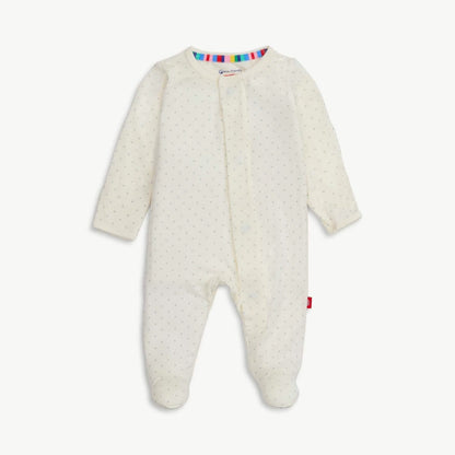 Magnetic Footie Pin Dot Cream - Magnetic Me