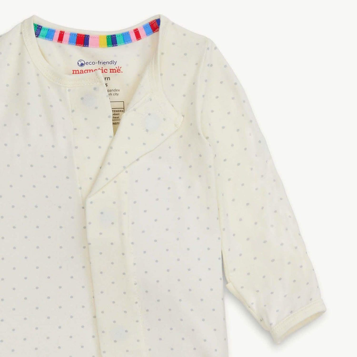 Magnetic Footie Pin Dot Cream - Magnetic Me