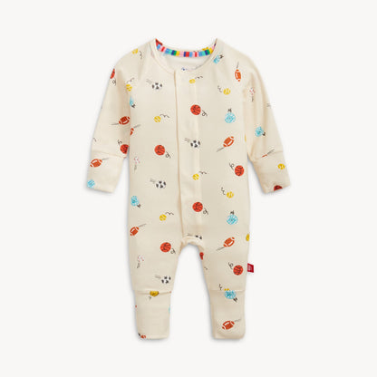Magnetic Convertible Coverall Little Baller - Magnetic Me